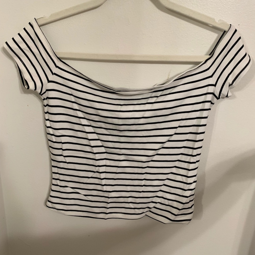 Garage Off The Shoulder Top